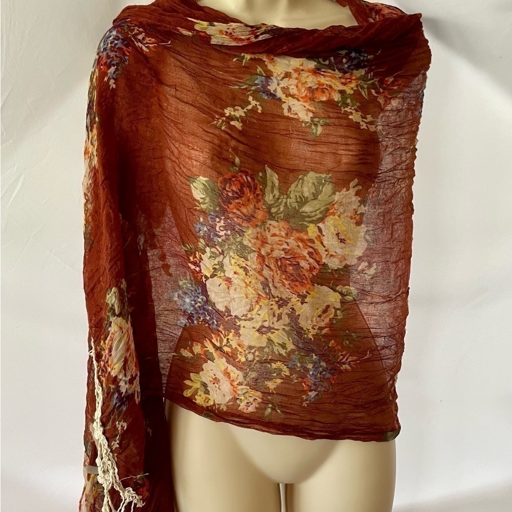 Beautiful floral wrap